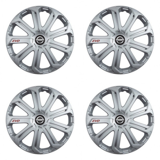 Felnicover Nissan 14 Evo ezüst