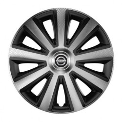 Kerékabrosz Nissan 14 Aviator carbon silver&black