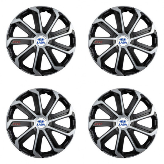 Kupak Lada 15 Evo black&silver-hez