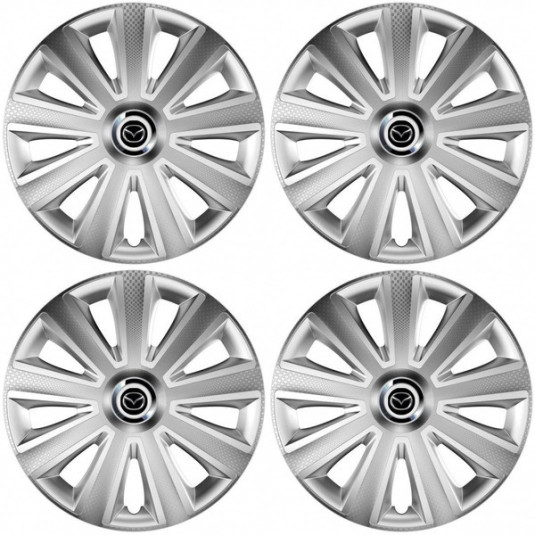 Kupak Mazda 16 Aviator carbon RC 16 silver