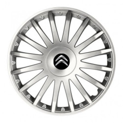 Kupak Citroen-hez 16 CRYSTAL silver