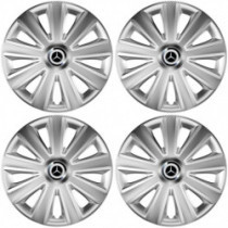 Kupak Mercedes 15 Aviator carbon ezüst