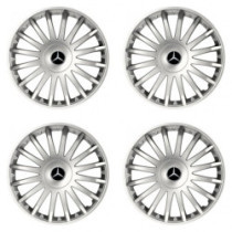 15 CRYSTAL silver kerékabroncs Mercedes-hez