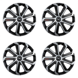 Kerékabrosz Opel 14 Evo black&silver