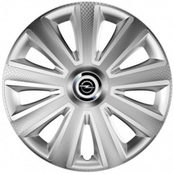 Dísztárcsák Opel 14 Aviator carbon RC silver