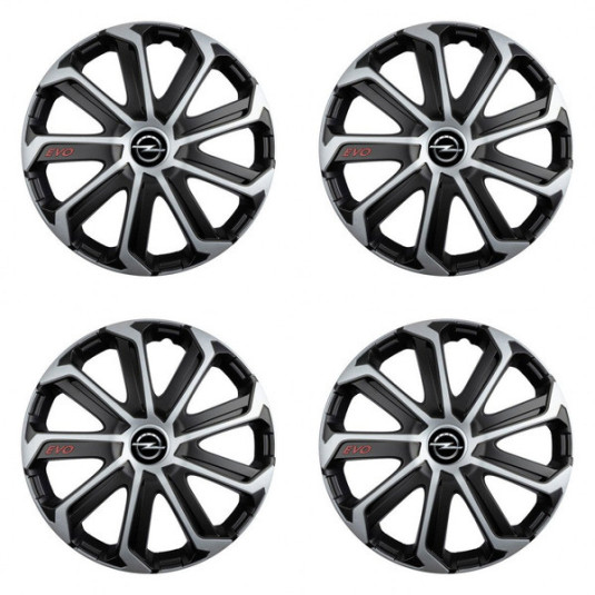 Kupak Opel 15 Evo black&silver számára