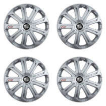 Kupaktárcsa a Seat 16 Evo silver