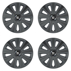 Kupak Seat-hez 16 Aviator carbon RC16 grafitszürke