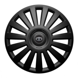 Kerékagy sapkák Toyota 14 Luxury black