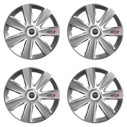 Kerékagy sapka Toyota 15 GTX CARBON silver