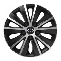 Kupak Toyota 15 RAPIDE ezüst és fekete