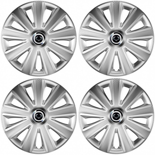 14 Aviator carbon RC silver kerékagy Sangyong