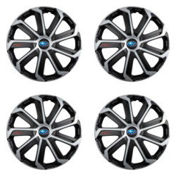 Kupak Subaru 16 Evo black&silver
