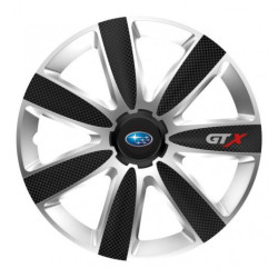 Díszitőkörök Subaru 16 GTX CARBON ezüst/fekete
