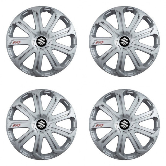 Alufelni sapkák Suzuki 15 Evo silver