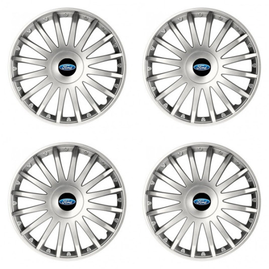 Kerékközép Ford 15 CRYSTAL silver