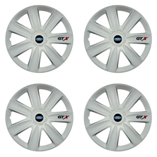 Kerékabrosz Ford 16 GTX carbon white