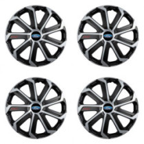Dísztárcsák Ford 16 Evo black&silver