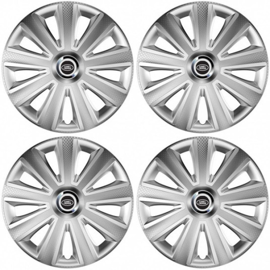 Kupak a Land Rover 15 Aviator carbon silver számára