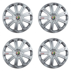Alfa Romeo 14 Evo ezüst kerékabroncsvédők