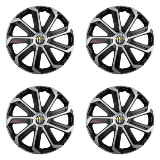 Kupak Alfa Romeo 14 Evo fekete és ezüst