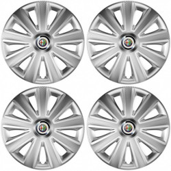 Kupola Alfa Romeo 14 Aviator carbon RC ezüst