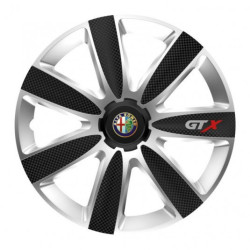 Kupak Alfa Romeo 14 GTX CARBON silver/black-hez