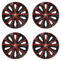 14 RAPIDE red and black dísztárcsa Alfa Romeo-hoz