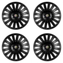 Kerékközép kupak Alfa Romeo 15 Smart black