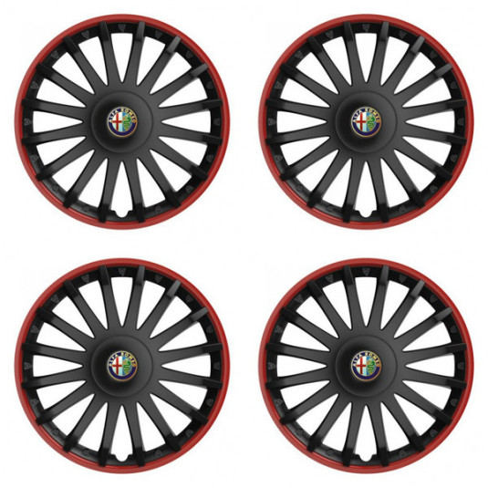 Kupak az Alfa Romeo 16 CRYSTAL RO fekete számára