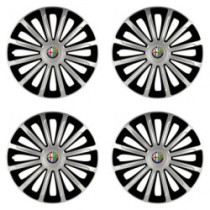 Kerékagy sapka Alfa Romeo 16 TREND silver and black részére