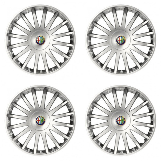 Kupaktartók Alfa Romeo 16 CRYSTAL silver
