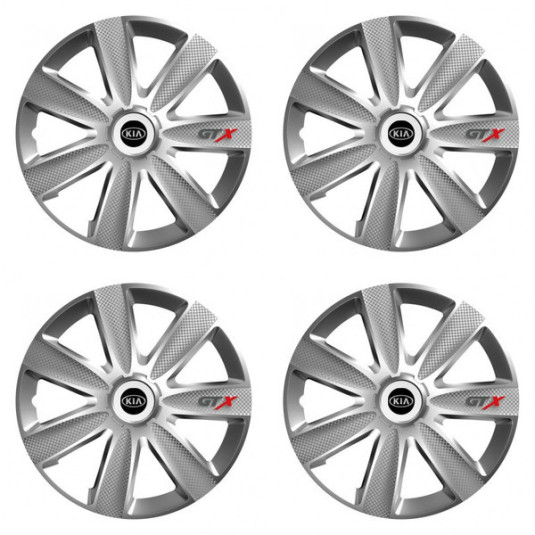 Kupak Kia (régebbi logó) 15 GTX CARBON silver részére