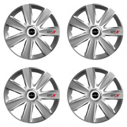 Kerékközépnyelv Kia (új logo) számára 14 GTX CARBON silver