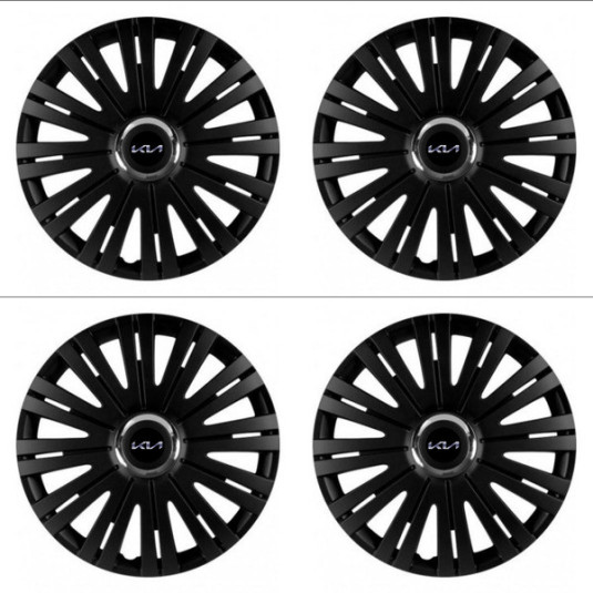 Kerékabroszok Kia-hoz (új logó) 16 ACTIVE RC BLACK