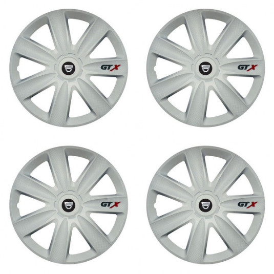 Kupak Dacia (régebbi logó) 14 GTX carbon white