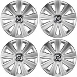 Dacia (régebbi logó) 14 Aviator carbon RC silver világítókerethez