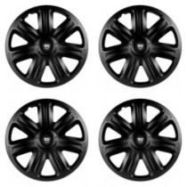 Dacia (régi logó) 14 COMFORT BLACK kerékagy sapkák