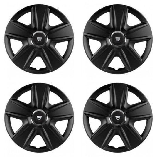 Kerékagy DACIA-hoz (régebbi logó) 16 ESPRIT RC BLACK