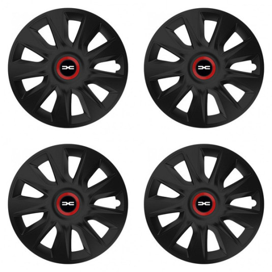 Kupaktörlők Dacia (új logó) 17 STRATOS RR black