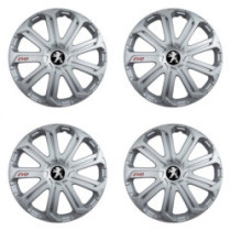Kupak Peugeot (régebbi logó) számára 15 Evo silver