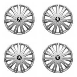 Kupakgyűrűk a Peugeot számára (régebbi logó) 16 SPARK