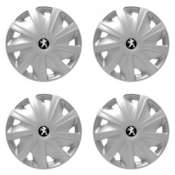 Kupak Peugeot (régebbi logó) furgonhoz 16 Craft silver