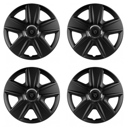 Felni sapka Peugeot (új logó) 14 ESPRIT RC BLACK