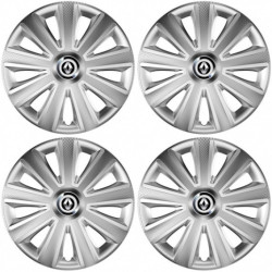 Kupola Renault (régi logó) 14 Aviator carbon RC silver