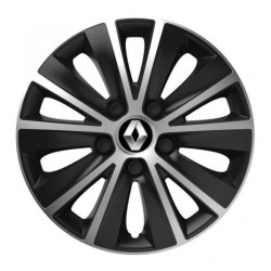Abroncskupak Renault-hoz (régebbi logó) 15 RAPIDE silver and black