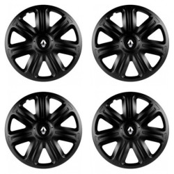 Kerékközépső sapka Renault (régebbi logó) 15 COMFORT BLACK
