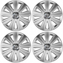 Alufelni sapkák Renault (régebbi logó) 16 Aviator carbon RC 16 silver