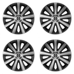 Kupak RENAULT (új logó) 15 Aviator carbon silver&black