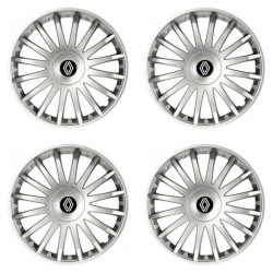 Kupak a Renault-hoz (új logó) 15 CRYSTAL silver